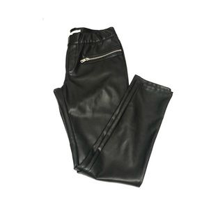 Avec Les Filles Faux Leather Pants